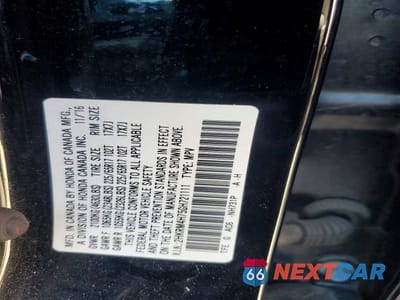 Zdjęcie 13 z 13 samochodu: 2016 HONDA CR-V EXL VIN:2HKRM4H75GH721111 - miniatura