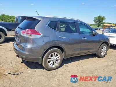 Trzecie zdjęcie samochodu z tyłu: 2014 NISSAN ROGUE SV VIN:5N1AT2MV1EC831389 - miniatura