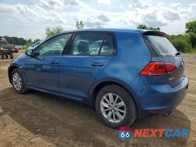 Drugie zdjęcie samochodu z przodu: 2016 VOLKSWAGEN GOLF S VIN:3VW217AU0GM038364 - miniatura