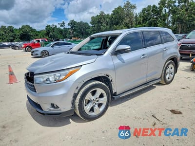 2016 TOYOTA HIGHLANDER LIMITED PLATINUM 5TDYKRFH8GS161668 - główne zdjęcie licytacji z USA - miniatura