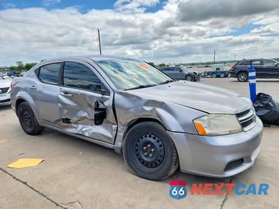 Czwarte zdjęcie samochodu z boku: 2013 DODGE AVENGER SE VIN:1C3CDZABXDN756485 - miniatura