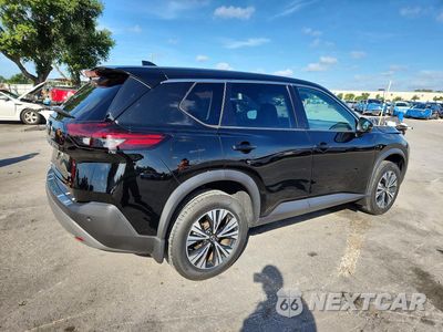Trzecie zdjęcie samochodu z tyłu: 2021 NISSAN ROGUE SV VIN:5N1AT3BA1MC841411 - miniatura