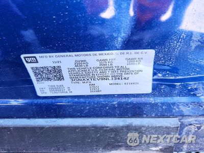 Zdjęcie 14 z 14 samochodu: 2022 CHEVROLET EQUINOX LT VIN:3GNAXTEV9NL134142 - miniatura