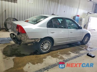 Trzecie zdjęcie samochodu z tyłu: 2005 HONDA CIVIC LX VIN:2HGES16545H624137 - miniatura