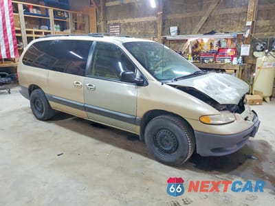 Czwarte zdjęcie samochodu z boku: 2000 DODGE GRAND CARAVAN SE VIN:1B4GP44G0YB750990 - miniatura