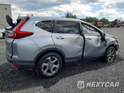 Trzecie zdjęcie samochodu z tyłu: 2019 HONDA CR-V EX VIN:5J6RW2H57KL035020 - miniatura