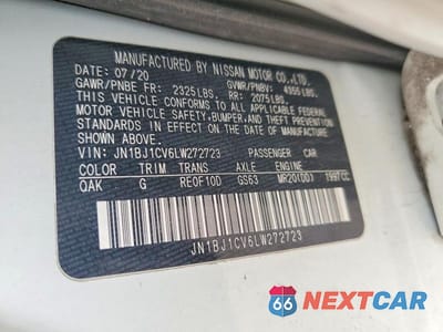 Zdjęcie 13 z 13 samochodu: 2020 NISSAN ROGUE SPORT S VIN:JN1BJ1CV6LW272723 - miniatura
