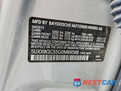 Zdjęcie 14 z 14 samochodu: 2016 BMW X4 XDRIVE28I VIN:5UXXW3C55G0M89588 - miniatura