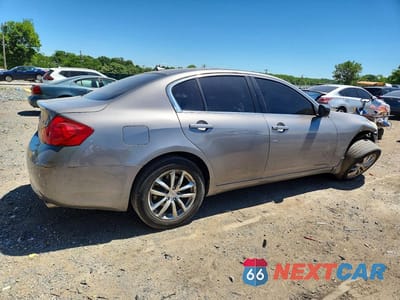 Trzecie zdjęcie samochodu z tyłu: 2009 INFINITI G37 SEDAN X VIN:JNKCV61F69M350970 - miniatura