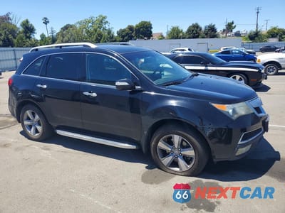 Czwarte zdjęcie samochodu z boku: 2013 ACURA MDX VIN:2HNYD2H26DH503374 - miniatura