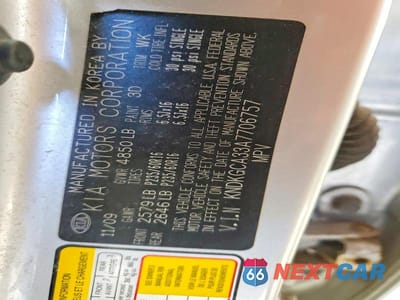 Zdjęcie 13 z 13 samochodu: 2010 KIA SPORTAGE LX VIN:KNDKGCA33A7706757 - miniatura