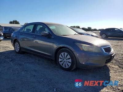Czwarte zdjęcie samochodu z boku: 2010 HONDA ACCORD LX VIN:1HGCP2E37AA030858 - miniatura