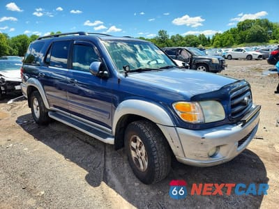 Czwarte zdjęcie samochodu z boku: 2004 TOYOTA SEQUOIA SR5 VIN:5TDBT44A34S221170 - miniatura
