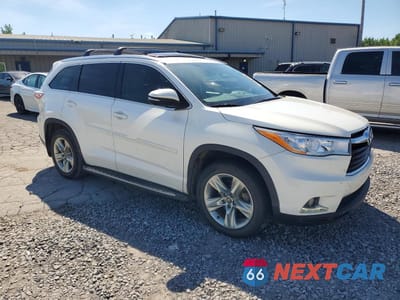 Czwarte zdjęcie samochodu z boku: 2016 TOYOTA HIGHLANDER LIMITED VIN:5TDYKRFH4GS162462 - miniatura