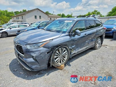 2020 TOYOTA HIGHLANDER HYBRID PLATINUM 5TDEBRCH7LS006322 - główne zdjęcie licytacji z USA - miniatura