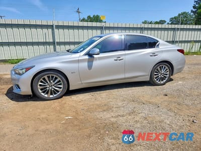 2019 INFINITI Q50 3.0T LUXE JN1EV7AR6KM554803 - główne zdjęcie licytacji z USA - miniatura