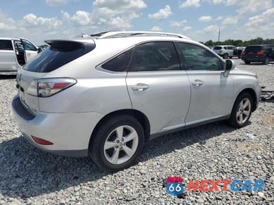 Trzecie zdjęcie samochodu z tyłu: 2010 LEXUS RX 350 VIN:2T2BK1BA5AC064908 - miniatura