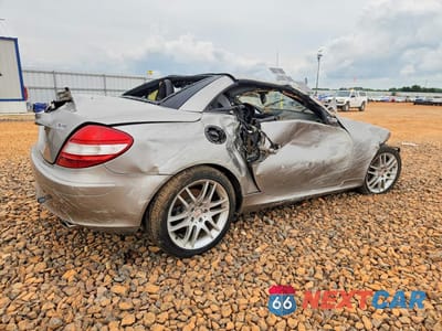Trzecie zdjęcie samochodu z tyłu: 2008 MERCEDES-BENZ SLK 280 VIN:WDBWK54F18F188745 - miniatura