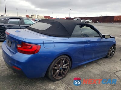 Trzecie zdjęcie samochodu z tyłu: 2015 BMW M235I VIN:WBA1M1C58FV393521 - miniatura