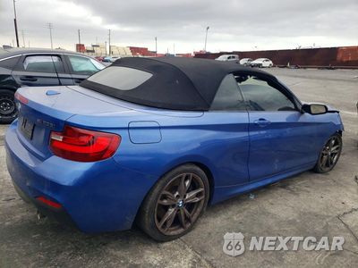 Trzecie zdjęcie samochodu z tyłu: 2015 BMW M235I VIN:WBA1M1C58FV393521 - miniatura