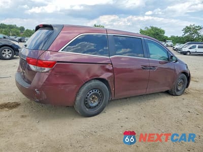 Trzecie zdjęcie samochodu z tyłu: 2016 HONDA ODYSSEY LX VIN:5FNRL5H2XGB066228 - miniatura
