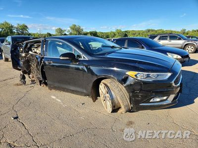 Czwarte zdjęcie samochodu z boku: 2017 FORD FUSION TITANIUM VIN:3FA6P0D95HR218516 - miniatura