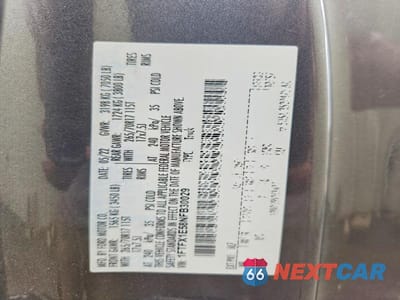 Zdjęcie 12 z 12 samochodu: 2022 FORD F150 SUPER CAB VIN:1FTFX1E58NFB30029 - miniatura