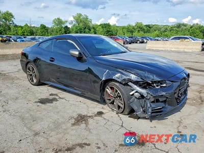 Czwarte zdjęcie samochodu z boku: 2021 BMW M440XI VIN:WBA13AR0XMCF61542 - miniatura