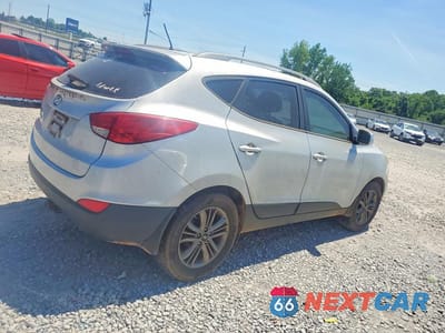 Trzecie zdjęcie samochodu z tyłu: 2014 HYUNDAI TUCSON SE VIN:KM8JU3AG0EU933902 - miniatura