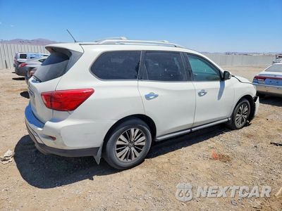 Trzecie zdjęcie samochodu z tyłu: 2017 NISSAN PATHFINDER S VIN:5N1DR2MN5HC671842 - miniatura