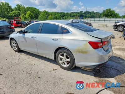 Drugie zdjęcie samochodu z przodu: 2016 CHEVROLET MALIBU LS VIN:1G1ZB5ST3GF345559 - miniatura