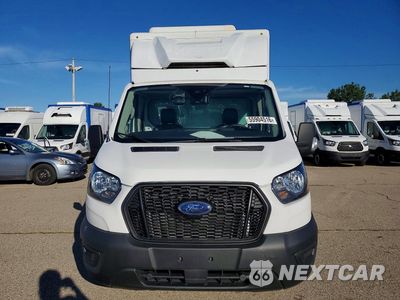 Piąte zdjęcie samochodu w środku: 2020 FORD TRANSIT DELIVERY TRUCK VIN:1FDBW5Z86LKA95584 - miniatura
