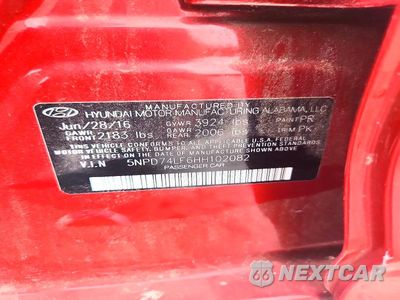 Zdjęcie 12 z 12 samochodu: 2017 HYUNDAI ELANTRA VIN:5NPD74LF6HH102082 - miniatura