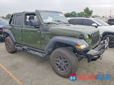 Czwarte zdjęcie samochodu z boku: 2024 JEEP WRANGLER SPORT VIN:1C4PJXDN1RW109748 - miniatura
