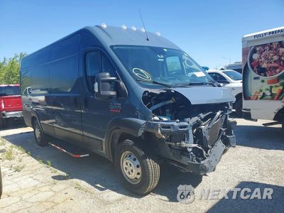 Czwarte zdjęcie samochodu z boku: 2021 RAM PROMASTER 3500 DELIVERY VAN VIN:3C6MRVJG9ME580143 - miniatura
