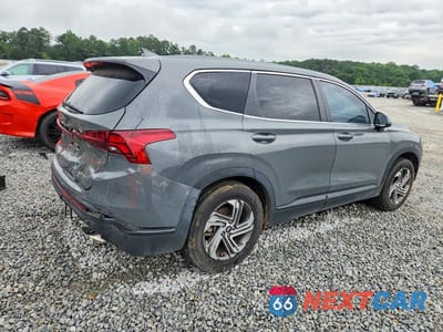 Trzecie zdjęcie samochodu z tyłu: 2021 HYUNDAI SANTA FE SE VIN:5NMS14AJ1MH326965 - miniatura