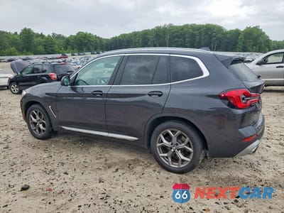 Drugie zdjęcie samochodu z przodu: 2023 BMW X3 XDRIVE30I VIN:5UX53DP08P9T34422 - miniatura
