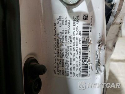 Zdjęcie 13 z 13 samochodu: 2021 HONDA CR-V EX VIN:2HKRW2H57MH616336 - miniatura
