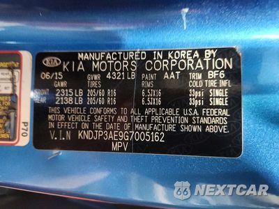 Zdjęcie 25 z 26 samochodu: 2016 KIA SOUL EV BASE VIN:KNDJP3AE9G7005162 - miniatura