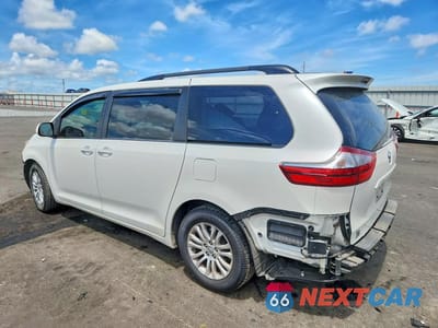 Drugie zdjęcie samochodu z przodu: 2017 TOYOTA SIENNA XLE 8-PASSENGER VIN:5TDYZ3DC1HS896381 - miniatura