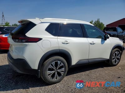 Trzecie zdjęcie samochodu z tyłu: 2021 NISSAN ROGUE SV VIN:5N1AT3BB8MC741833 - miniatura
