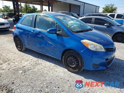 Czwarte zdjęcie samochodu z boku: 2012 TOYOTA YARIS 3-DOOR L VIN:JTDJTUD32CD521029 - miniatura