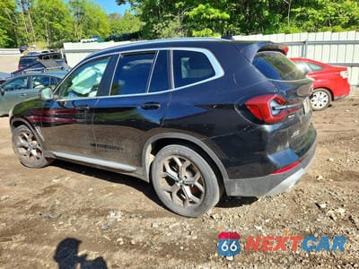 Drugie zdjęcie samochodu z przodu: 2022 BMW X3 SDRIVE30I VIN:5UX43DP05N9J77733 - miniatura