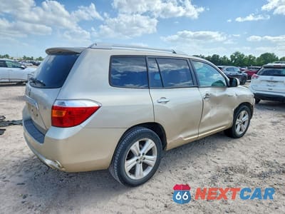 Trzecie zdjęcie samochodu z tyłu: 2008 TOYOTA HIGHLANDER LIMITED VIN:JTEDS42A782020783 - miniatura