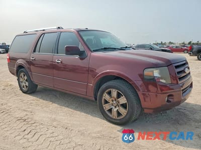 Czwarte zdjęcie samochodu z boku: 2009 FORD EXPEDITION EL LIMITED VIN:1FMFK19529LA12845 - miniatura