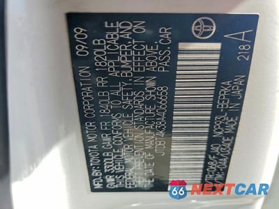 Zdjęcie 12 z 12 samochodu: 2010 TOYOTA YARIS BASE VIN:JTDBT4K38A4066658 - miniatura