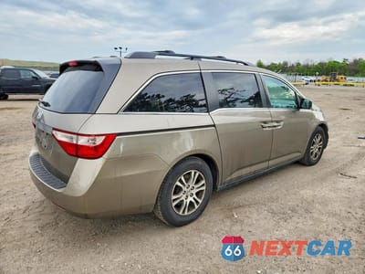 Trzecie zdjęcie samochodu z tyłu: 2012 HONDA ODYSSEY EXL VIN:5FNRL5H65CB071916 - miniatura
