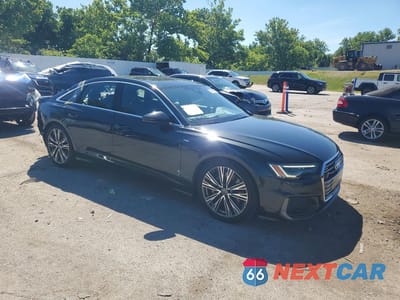 Czwarte zdjęcie samochodu z boku: 2019 AUDI A6 PREMIUM PLUS VIN:WAUL2AF27KN116837 - miniatura