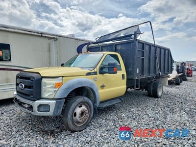 Drugie zdjęcie samochodu z przodu: 2011 FORD F550 SUPER DUTY DUMP TRUCK VIN:1FDUF5GT1BEC38034 - miniatura