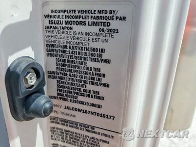 Zdjęcie 14 z 14 samochodu: 2022 CHEVROLET 4500HD BOX TRUCK VIN:JALCDW167N7015177 - miniatura